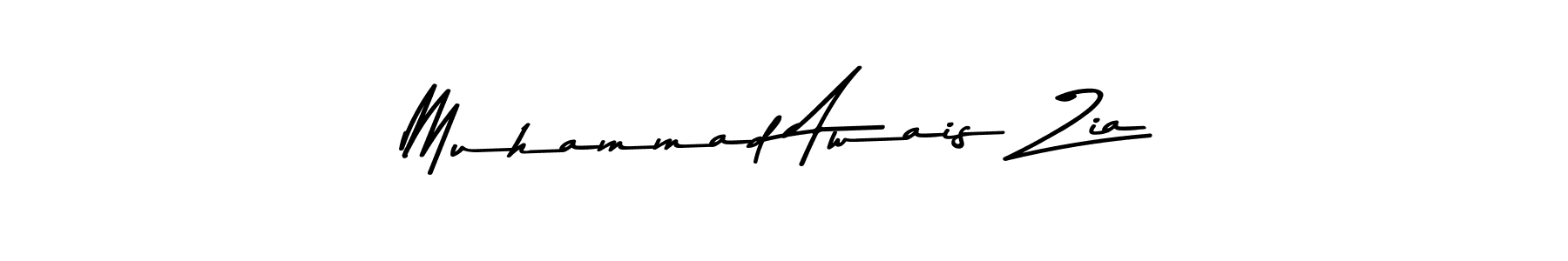 Create a beautiful signature design for name Muhammad Awais Zia. With this signature (Asem Kandis PERSONAL USE) fonts, you can make a handwritten signature for free. Muhammad Awais Zia signature style 9 images and pictures png
