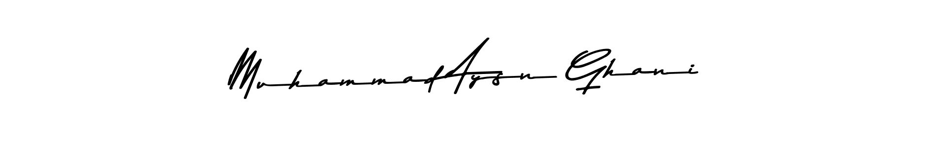 You should practise on your own different ways (Asem Kandis PERSONAL USE) to write your name (Muhammad Aysn Ghani) in signature. don't let someone else do it for you. Muhammad Aysn Ghani signature style 9 images and pictures png