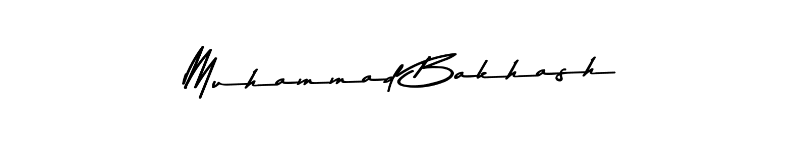 How to Draw Muhammad Bakhash signature style? Asem Kandis PERSONAL USE is a latest design signature styles for name Muhammad Bakhash. Muhammad Bakhash signature style 9 images and pictures png