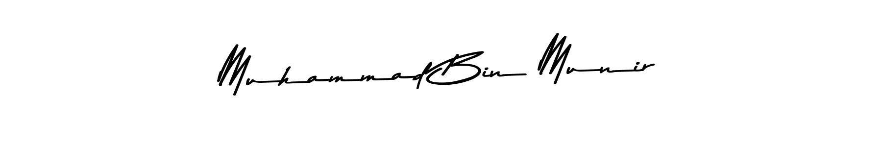 Asem Kandis PERSONAL USE is a professional signature style that is perfect for those who want to add a touch of class to their signature. It is also a great choice for those who want to make their signature more unique. Get Muhammad Bin Munir name to fancy signature for free. Muhammad Bin Munir signature style 9 images and pictures png