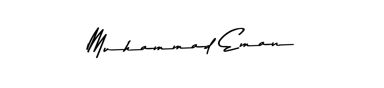 Asem Kandis PERSONAL USE is a professional signature style that is perfect for those who want to add a touch of class to their signature. It is also a great choice for those who want to make their signature more unique. Get Muhammad Eman name to fancy signature for free. Muhammad Eman signature style 9 images and pictures png