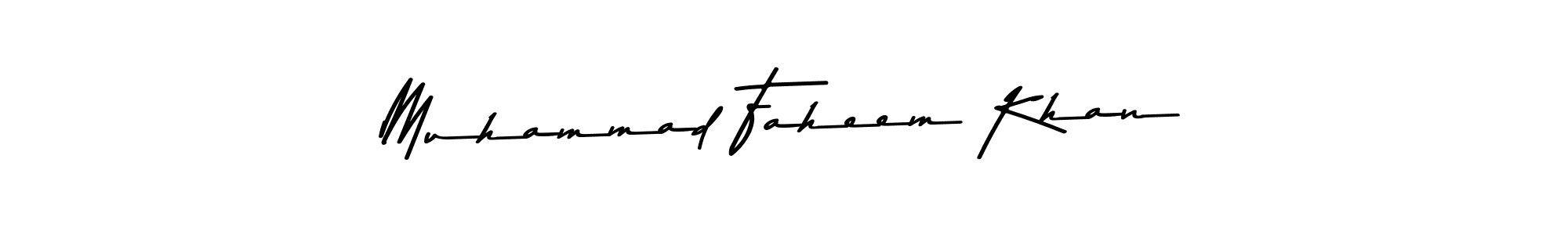 Also You can easily find your signature by using the search form. We will create Muhammad Faheem Khan name handwritten signature images for you free of cost using Asem Kandis PERSONAL USE sign style. Muhammad Faheem Khan signature style 9 images and pictures png