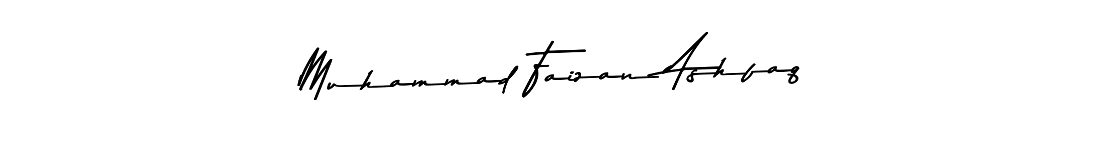 Design your own signature with our free online signature maker. With this signature software, you can create a handwritten (Asem Kandis PERSONAL USE) signature for name Muhammad Faizan Ashfaq. Muhammad Faizan Ashfaq signature style 9 images and pictures png