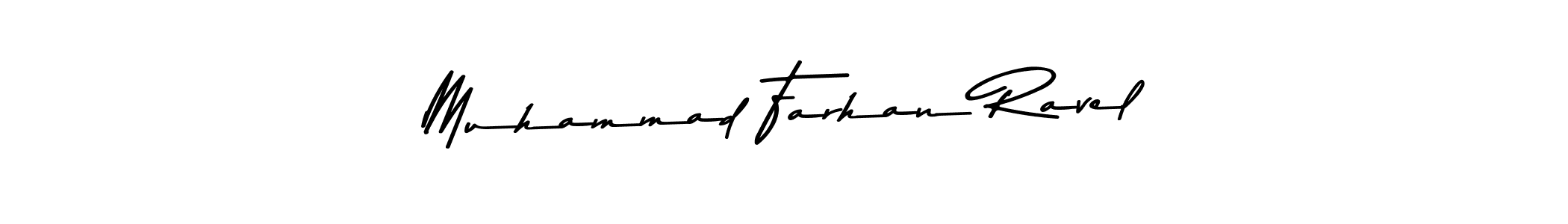 Make a beautiful signature design for name Muhammad Farhan Ravel. Use this online signature maker to create a handwritten signature for free. Muhammad Farhan Ravel signature style 9 images and pictures png