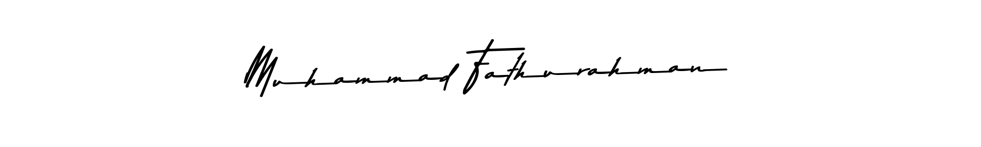 Create a beautiful signature design for name Muhammad Fathurahman. With this signature (Asem Kandis PERSONAL USE) fonts, you can make a handwritten signature for free. Muhammad Fathurahman signature style 9 images and pictures png