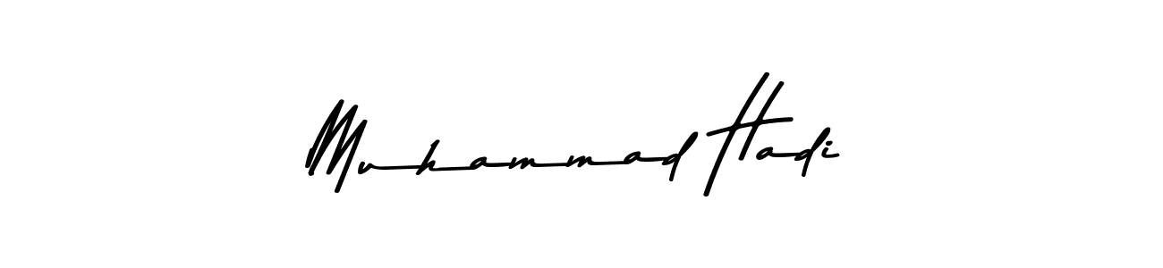 Muhammad Hadi stylish signature style. Best Handwritten Sign (Asem Kandis PERSONAL USE) for my name. Handwritten Signature Collection Ideas for my name Muhammad Hadi. Muhammad Hadi signature style 9 images and pictures png