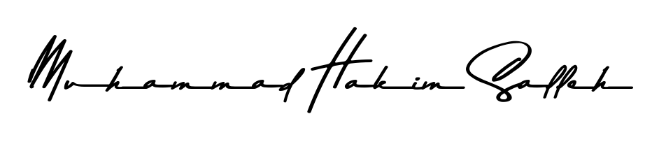 Here are the top professional signature styles for the name Muhammad Hakim Salleh. These are the best autograph styles you can use for your name. Muhammad Hakim Salleh signature style 9 images and pictures png