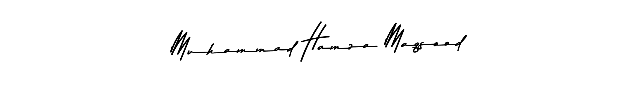 Muhammad Hamza Maqsood stylish signature style. Best Handwritten Sign (Asem Kandis PERSONAL USE) for my name. Handwritten Signature Collection Ideas for my name Muhammad Hamza Maqsood. Muhammad Hamza Maqsood signature style 9 images and pictures png