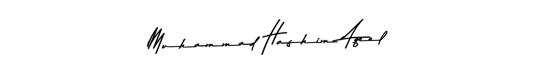 The best way (Asem Kandis PERSONAL USE) to make a short signature is to pick only two or three words in your name. The name Muhammad Hashim Aqeel include a total of six letters. For converting this name. Muhammad Hashim Aqeel signature style 9 images and pictures png