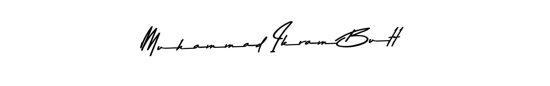 Also You can easily find your signature by using the search form. We will create Muhammad Ikram Butt name handwritten signature images for you free of cost using Asem Kandis PERSONAL USE sign style. Muhammad Ikram Butt signature style 9 images and pictures png