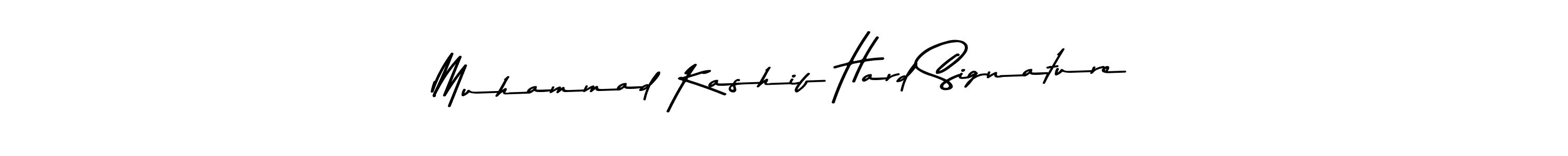 Also You can easily find your signature by using the search form. We will create Muhammad Kashif Hard Signature name handwritten signature images for you free of cost using Asem Kandis PERSONAL USE sign style. Muhammad Kashif Hard Signature signature style 9 images and pictures png