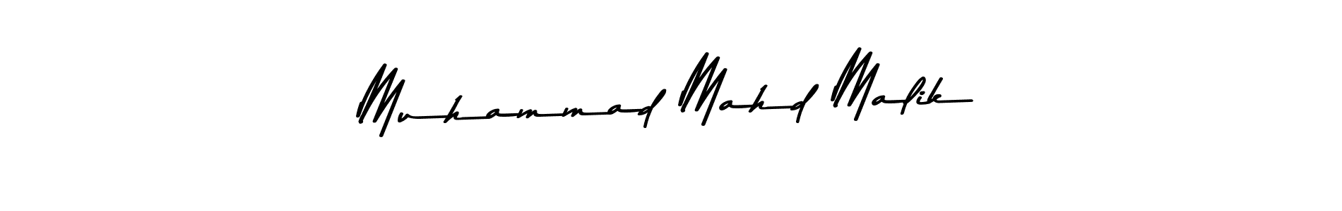 Design your own signature with our free online signature maker. With this signature software, you can create a handwritten (Asem Kandis PERSONAL USE) signature for name Muhammad Mahd Malik. Muhammad Mahd Malik signature style 9 images and pictures png