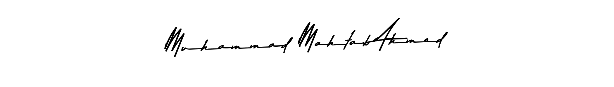 Muhammad Mahtab Ahmed stylish signature style. Best Handwritten Sign (Asem Kandis PERSONAL USE) for my name. Handwritten Signature Collection Ideas for my name Muhammad Mahtab Ahmed. Muhammad Mahtab Ahmed signature style 9 images and pictures png