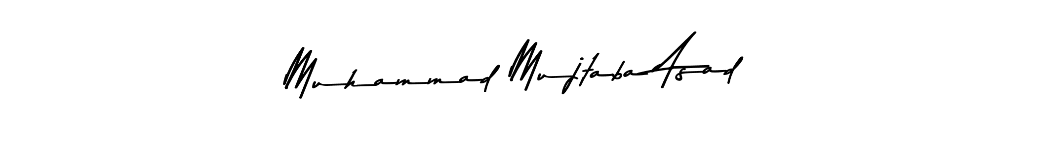 Create a beautiful signature design for name Muhammad Mujtaba Asad. With this signature (Asem Kandis PERSONAL USE) fonts, you can make a handwritten signature for free. Muhammad Mujtaba Asad signature style 9 images and pictures png