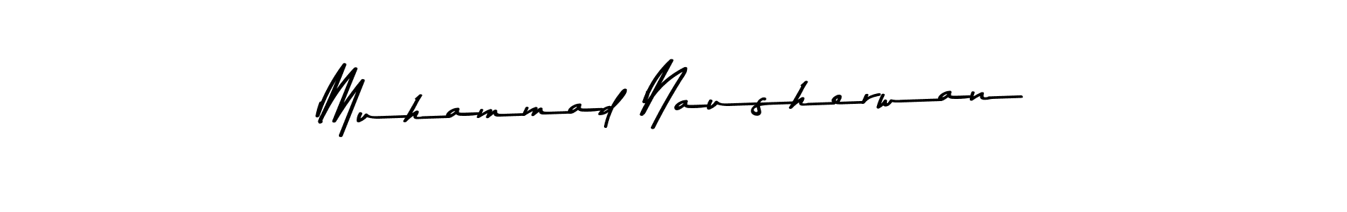 Also You can easily find your signature by using the search form. We will create Muhammad Nausherwan name handwritten signature images for you free of cost using Asem Kandis PERSONAL USE sign style. Muhammad Nausherwan signature style 9 images and pictures png
