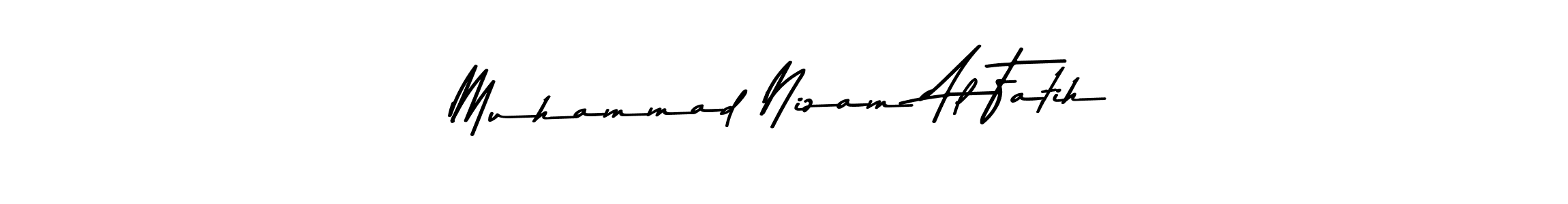 if you are searching for the best signature style for your name Muhammad Nizam Al Fatih. so please give up your signature search. here we have designed multiple signature styles  using Asem Kandis PERSONAL USE. Muhammad Nizam Al Fatih signature style 9 images and pictures png