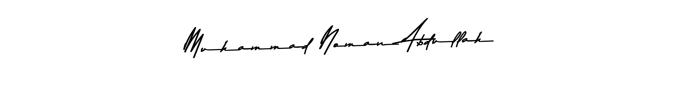 Asem Kandis PERSONAL USE is a professional signature style that is perfect for those who want to add a touch of class to their signature. It is also a great choice for those who want to make their signature more unique. Get Muhammad Noman Abdullah name to fancy signature for free. Muhammad Noman Abdullah signature style 9 images and pictures png