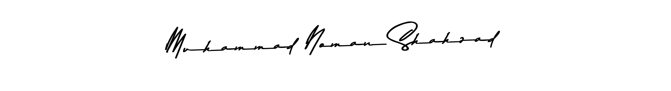 Make a beautiful signature design for name Muhammad Noman Shahzad. With this signature (Asem Kandis PERSONAL USE) style, you can create a handwritten signature for free. Muhammad Noman Shahzad signature style 9 images and pictures png