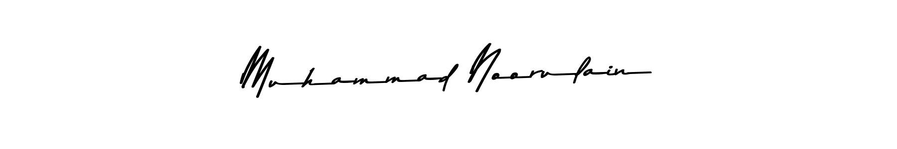 The best way (Asem Kandis PERSONAL USE) to make a short signature is to pick only two or three words in your name. The name Muhammad Noorulain include a total of six letters. For converting this name. Muhammad Noorulain signature style 9 images and pictures png