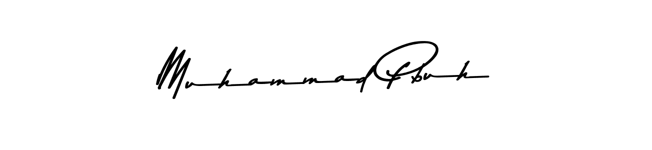 Use a signature maker to create a handwritten signature online. With this signature software, you can design (Asem Kandis PERSONAL USE) your own signature for name Muhammad Pbuh. Muhammad Pbuh signature style 9 images and pictures png