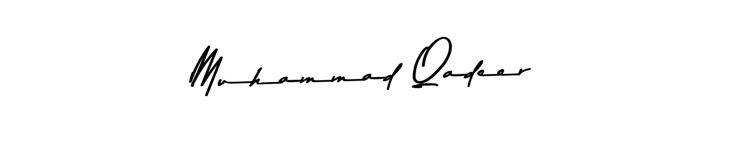 Muhammad Qadeer stylish signature style. Best Handwritten Sign (Asem Kandis PERSONAL USE) for my name. Handwritten Signature Collection Ideas for my name Muhammad Qadeer. Muhammad Qadeer signature style 9 images and pictures png