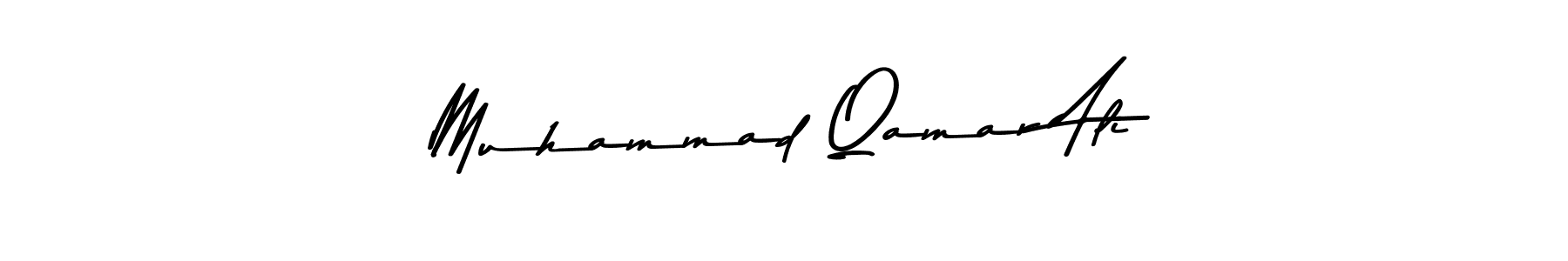 You should practise on your own different ways (Asem Kandis PERSONAL USE) to write your name (Muhammad Qamar Ali) in signature. don't let someone else do it for you. Muhammad Qamar Ali signature style 9 images and pictures png