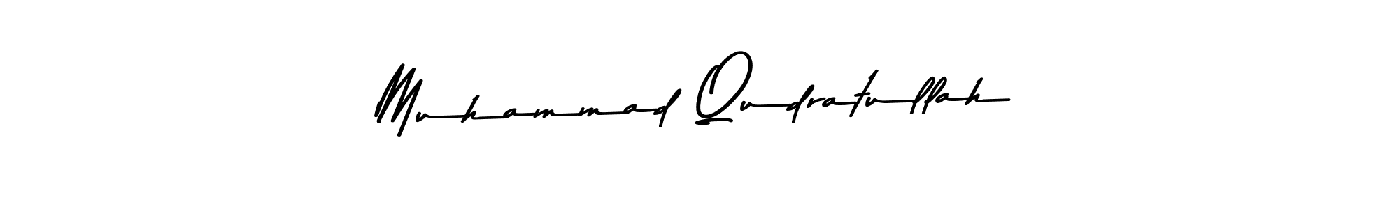 Make a beautiful signature design for name Muhammad Qudratullah. With this signature (Asem Kandis PERSONAL USE) style, you can create a handwritten signature for free. Muhammad Qudratullah signature style 9 images and pictures png