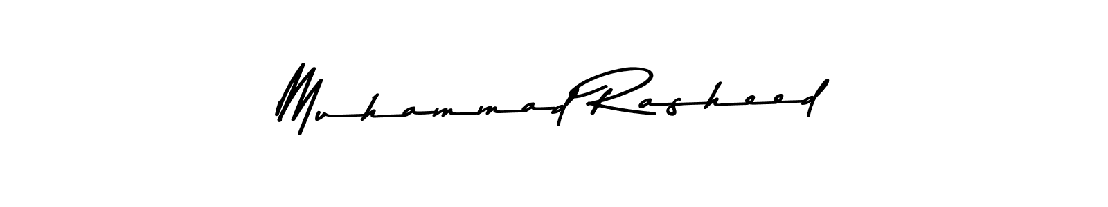 if you are searching for the best signature style for your name Muhammad Rasheed. so please give up your signature search. here we have designed multiple signature styles  using Asem Kandis PERSONAL USE. Muhammad Rasheed signature style 9 images and pictures png