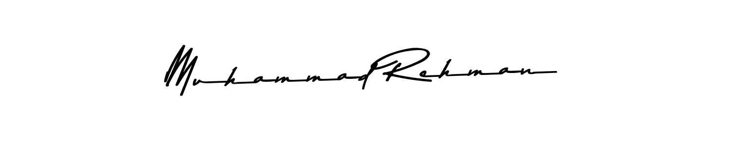 Also we have Muhammad Rehman name is the best signature style. Create professional handwritten signature collection using Asem Kandis PERSONAL USE autograph style. Muhammad Rehman signature style 9 images and pictures png