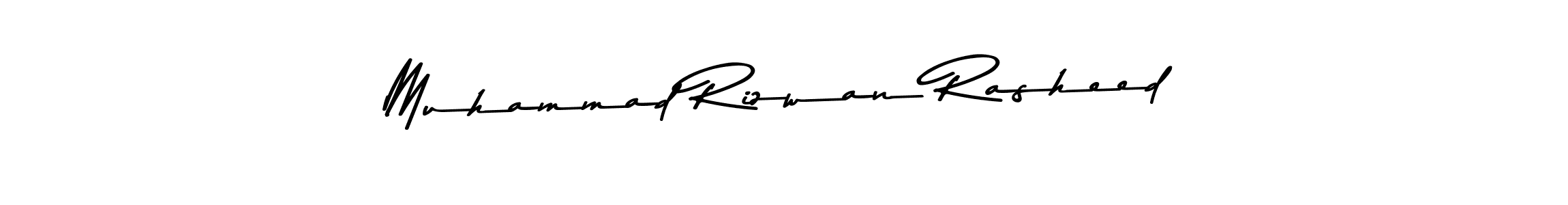 Muhammad Rizwan Rasheed stylish signature style. Best Handwritten Sign (Asem Kandis PERSONAL USE) for my name. Handwritten Signature Collection Ideas for my name Muhammad Rizwan Rasheed. Muhammad Rizwan Rasheed signature style 9 images and pictures png