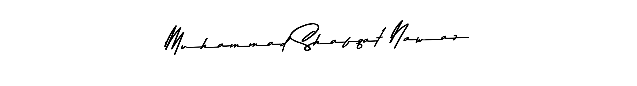 Muhammad Shafqat Nawaz stylish signature style. Best Handwritten Sign (Asem Kandis PERSONAL USE) for my name. Handwritten Signature Collection Ideas for my name Muhammad Shafqat Nawaz. Muhammad Shafqat Nawaz signature style 9 images and pictures png