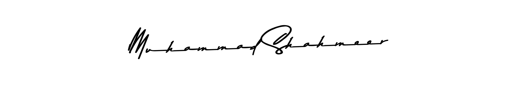 This is the best signature style for the Muhammad Shahmeer name. Also you like these signature font (Asem Kandis PERSONAL USE). Mix name signature. Muhammad Shahmeer signature style 9 images and pictures png