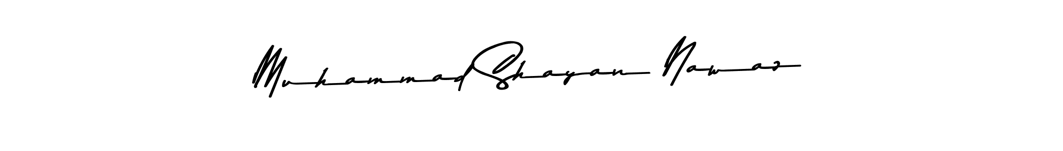 The best way (Asem Kandis PERSONAL USE) to make a short signature is to pick only two or three words in your name. The name Muhammad Shayan Nawaz include a total of six letters. For converting this name. Muhammad Shayan Nawaz signature style 9 images and pictures png