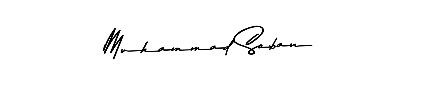 Muhammad Soban stylish signature style. Best Handwritten Sign (Asem Kandis PERSONAL USE) for my name. Handwritten Signature Collection Ideas for my name Muhammad Soban. Muhammad Soban signature style 9 images and pictures png