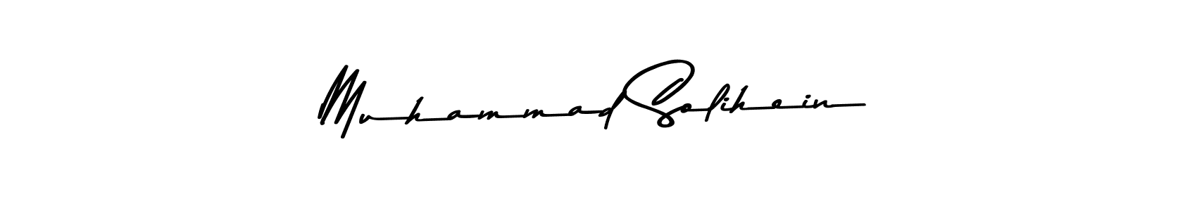 Make a beautiful signature design for name Muhammad Solihein. Use this online signature maker to create a handwritten signature for free. Muhammad Solihein signature style 9 images and pictures png