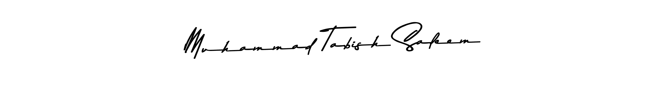 Similarly Asem Kandis PERSONAL USE is the best handwritten signature design. Signature creator online .You can use it as an online autograph creator for name Muhammad Tabish Saleem. Muhammad Tabish Saleem signature style 9 images and pictures png