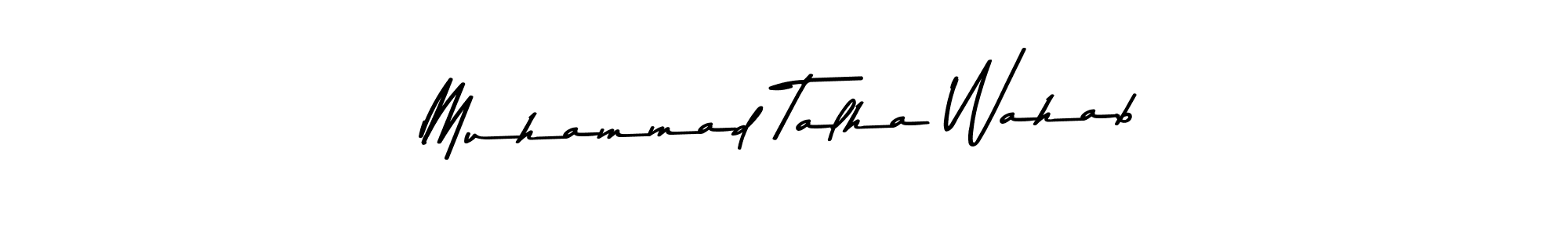 Also You can easily find your signature by using the search form. We will create Muhammad Talha Wahab name handwritten signature images for you free of cost using Asem Kandis PERSONAL USE sign style. Muhammad Talha Wahab signature style 9 images and pictures png