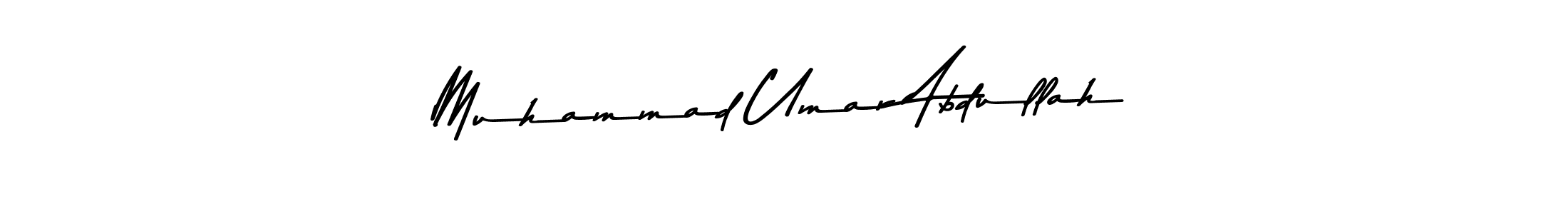 How to make Muhammad Umar Abdullah signature? Asem Kandis PERSONAL USE is a professional autograph style. Create handwritten signature for Muhammad Umar Abdullah name. Muhammad Umar Abdullah signature style 9 images and pictures png