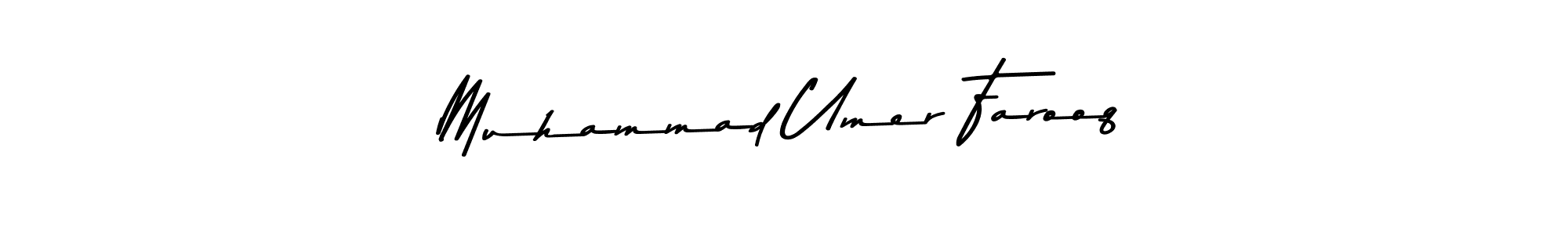 Use a signature maker to create a handwritten signature online. With this signature software, you can design (Asem Kandis PERSONAL USE) your own signature for name Muhammad Umer Farooq. Muhammad Umer Farooq signature style 9 images and pictures png