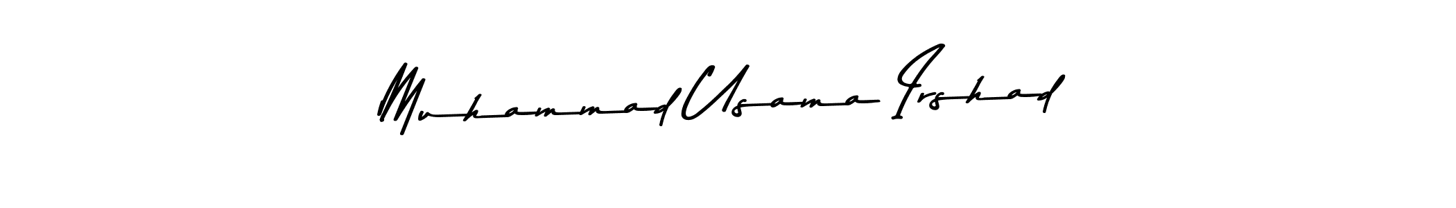 Also You can easily find your signature by using the search form. We will create Muhammad Usama Irshad name handwritten signature images for you free of cost using Asem Kandis PERSONAL USE sign style. Muhammad Usama Irshad signature style 9 images and pictures png