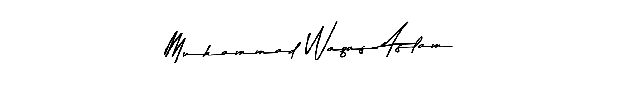 How to make Muhammad Waqas Aslam signature? Asem Kandis PERSONAL USE is a professional autograph style. Create handwritten signature for Muhammad Waqas Aslam name. Muhammad Waqas Aslam signature style 9 images and pictures png