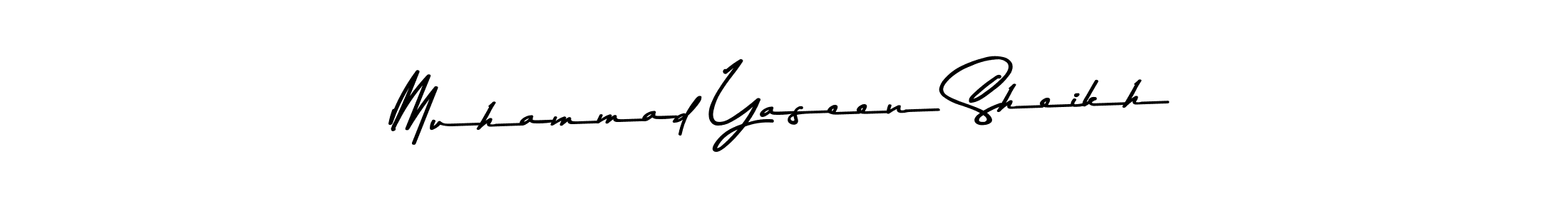 Muhammad Yaseen Sheikh stylish signature style. Best Handwritten Sign (Asem Kandis PERSONAL USE) for my name. Handwritten Signature Collection Ideas for my name Muhammad Yaseen Sheikh. Muhammad Yaseen Sheikh signature style 9 images and pictures png