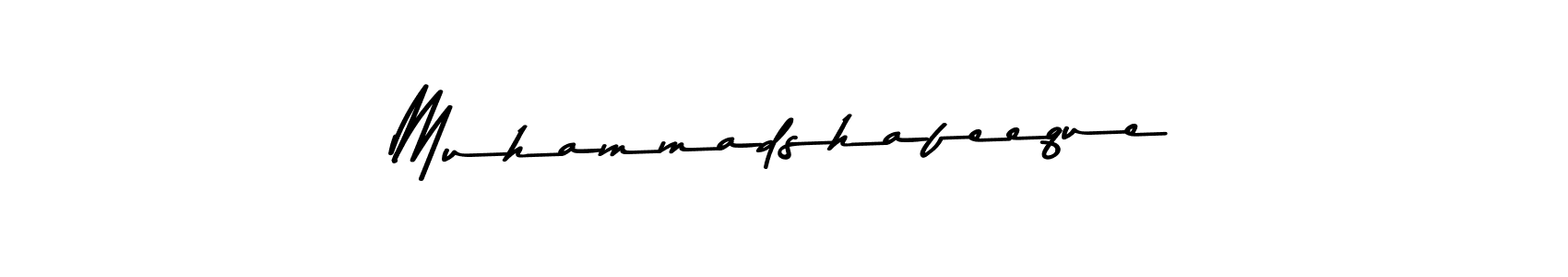 Also we have Muhammadshafeeque name is the best signature style. Create professional handwritten signature collection using Asem Kandis PERSONAL USE autograph style. Muhammadshafeeque signature style 9 images and pictures png