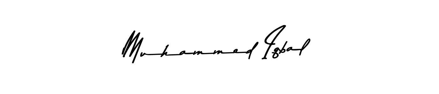 Also we have Muhammed Iqbal name is the best signature style. Create professional handwritten signature collection using Asem Kandis PERSONAL USE autograph style. Muhammed Iqbal signature style 9 images and pictures png