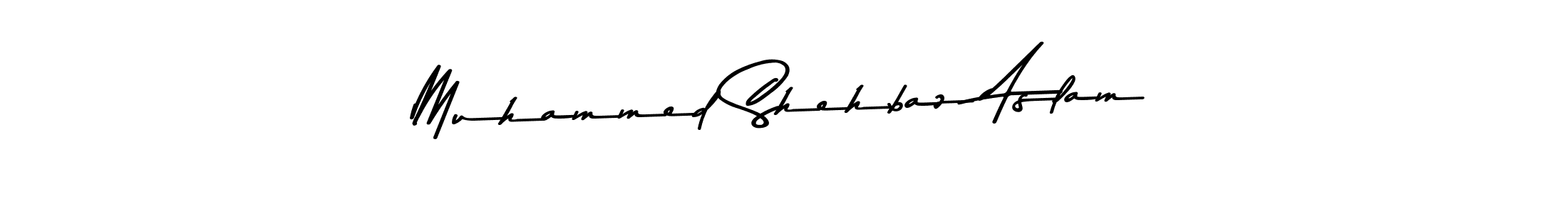 You should practise on your own different ways (Asem Kandis PERSONAL USE) to write your name (Muhammed Shehbaz Aslam) in signature. don't let someone else do it for you. Muhammed Shehbaz Aslam signature style 9 images and pictures png