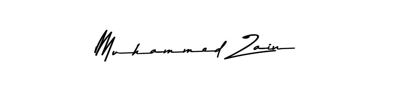 Create a beautiful signature design for name Muhammed Zain. With this signature (Asem Kandis PERSONAL USE) fonts, you can make a handwritten signature for free. Muhammed Zain signature style 9 images and pictures png