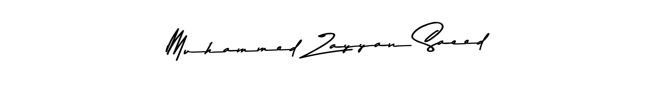 Muhammed Zayyan Saeed stylish signature style. Best Handwritten Sign (Asem Kandis PERSONAL USE) for my name. Handwritten Signature Collection Ideas for my name Muhammed Zayyan Saeed. Muhammed Zayyan Saeed signature style 9 images and pictures png
