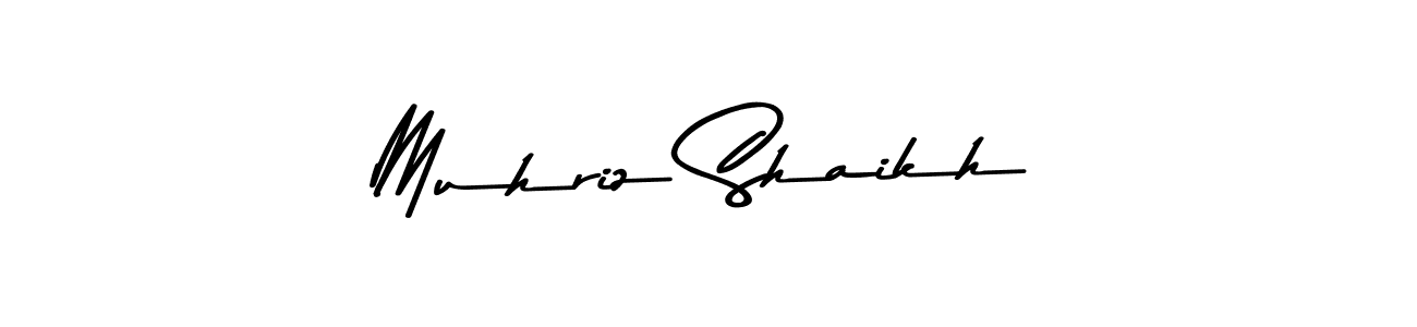 You should practise on your own different ways (Asem Kandis PERSONAL USE) to write your name (Muhriz Shaikh) in signature. don't let someone else do it for you. Muhriz Shaikh signature style 9 images and pictures png