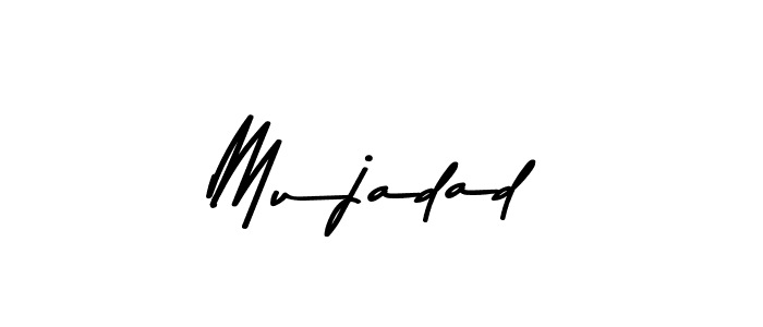 This is the best signature style for the Mujadad name. Also you like these signature font (Asem Kandis PERSONAL USE). Mix name signature. Mujadad signature style 9 images and pictures png