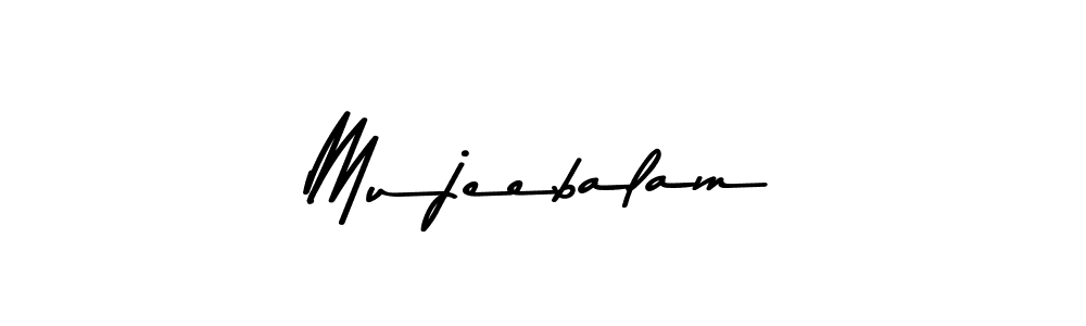 How to make Mujeebalam signature? Asem Kandis PERSONAL USE is a professional autograph style. Create handwritten signature for Mujeebalam name. Mujeebalam signature style 9 images and pictures png